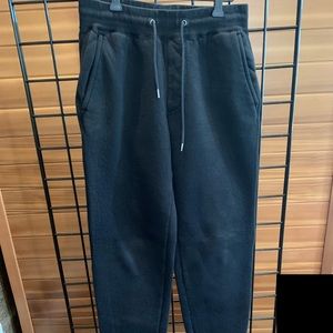 Uniqlo Plain Black Sweatpants